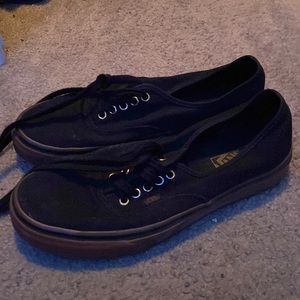 vans size 9 great condition never worn high quality flats vans off the wall